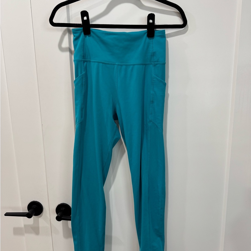 FIGS Teal Performance Underscrub Legging